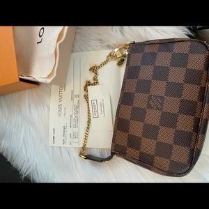 Louis Vuitton MiniPochette Accessories DamierEbene
